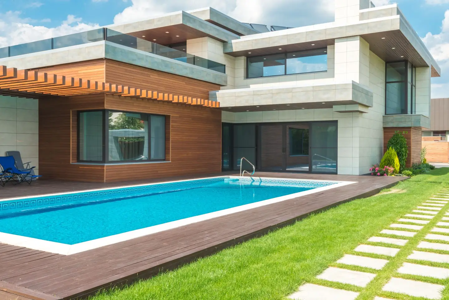 Swimming pool built in Kellyville Ridge, NSW